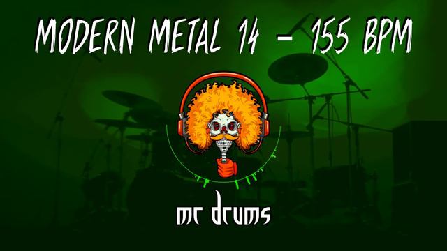 Modern Metal 14 - 155 BPM | Backing Drums | Only Drums | Hardcore Metal