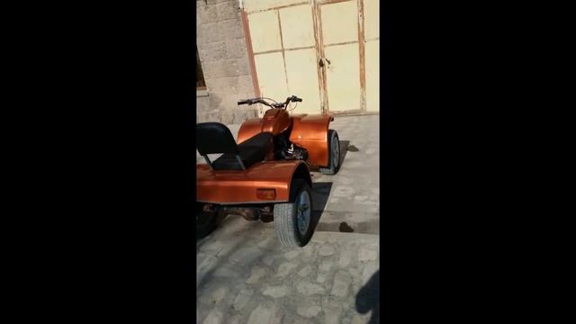 Самадельный квадроцикл из урала