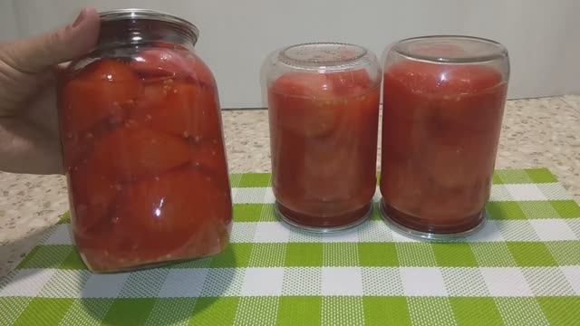 Помидоры в собственном соку без заливки. Только помидоры и больше ничего! смотреть онлайн