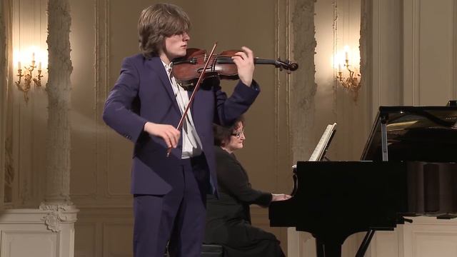 Dmitry Smirnov (violin) in English Hall of St. Petersburg Music House 2015-11-25 смотреть онлайн