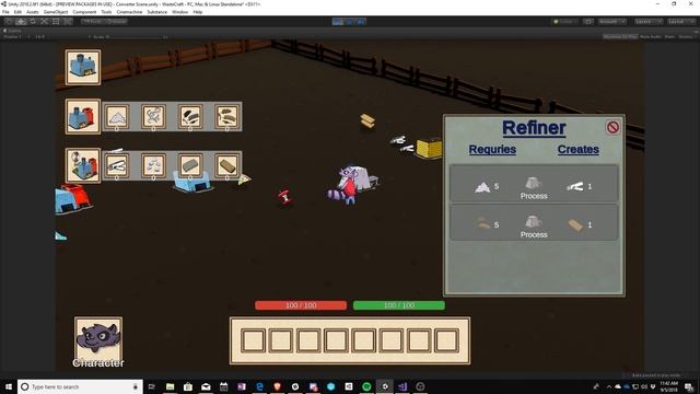 Wastecraft Pre-Alpha Machines смотреть онлайн