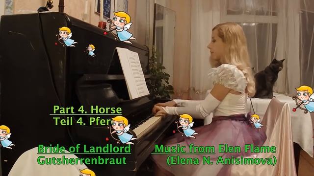 Cinderella plays Bride of Landlord - Fairy tale Music смотреть онлайн
