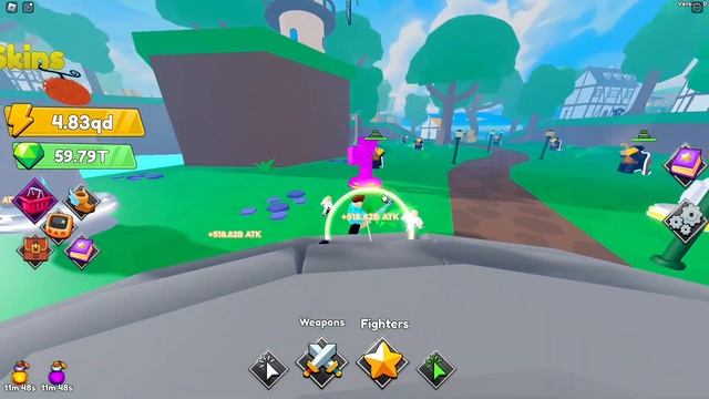 New *UPDATE* New SKINS AND ARTIFACTS! (Anime Swords Simulator!) смотреть онлайн