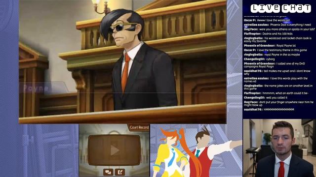 Let's Play Ace Attorney: Dual Destinies (Blind) - 01 смотреть онлайн