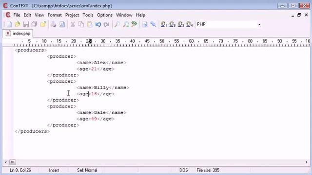 Beginner PHP Tutorial 104 An Introduction to XML смотреть онлайн