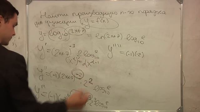 Найти производную н-го порядка смотреть онлайн