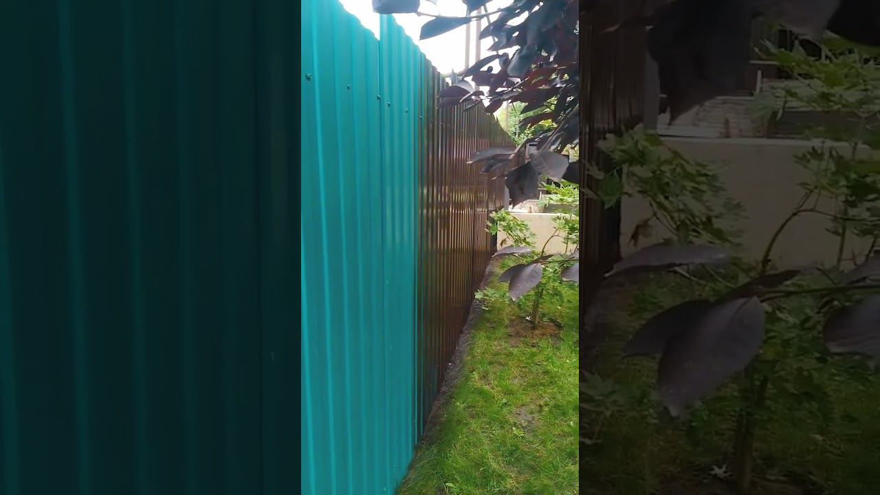 Покраска забора с помощью окрасочного аппарата #Yokiji_720 смотреть онлайн