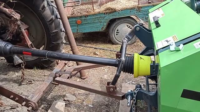 Как сделать прицепной мини пресс подборщика 0850 ,0870 из навесного на трактор Т-25.Mini baler 0850 смотреть онлайн
