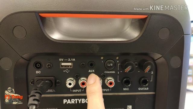JBL PARTY BOX 300 พอร์ตด้านหลังเครื่องมีอะไรบ้าง? смотреть онлайн