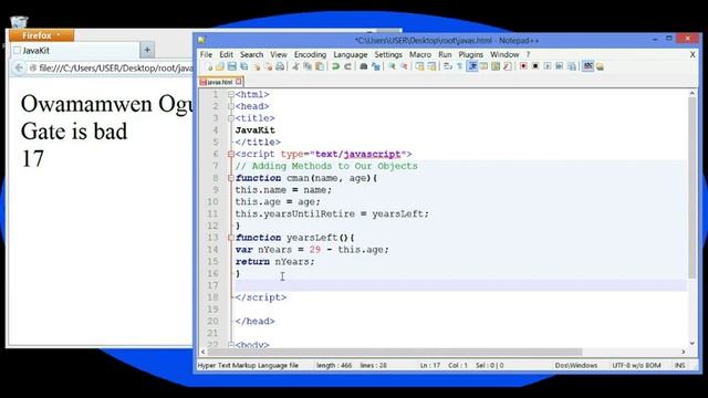 Javascript--adding-methods-to-our-objects-1 смотреть онлайн