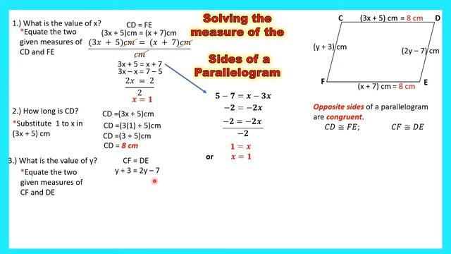 First and Second Property of Parallelogram смотреть онлайн