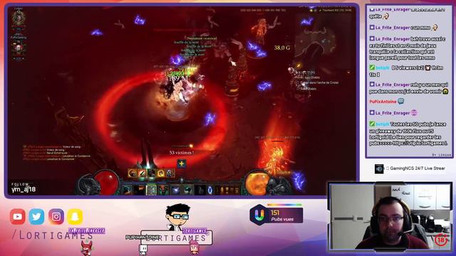 [FR] [❗️HS] #Diablo 3 Un petit hack & Chill ❗️Utip ❗️Discord смотреть онлайн