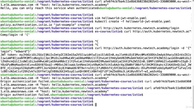 Demo on End user authentication with istio JWT смотреть онлайн