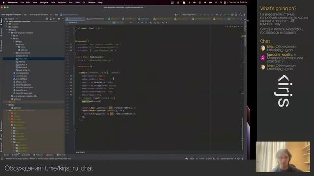Codelab #3: Компилируем Angular в браузере смотреть онлайн