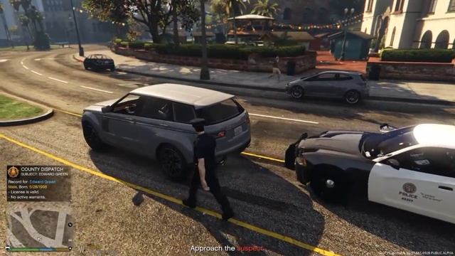GTA 5 LSPDFR - Day 7 City Patrol смотреть онлайн