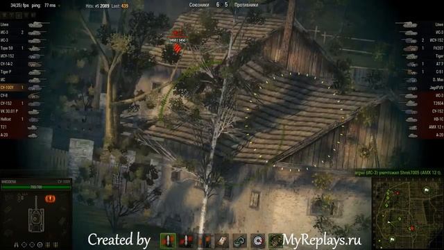 WOT: Murovanka - SU-100Y - 3 frags - смотреть онлайн