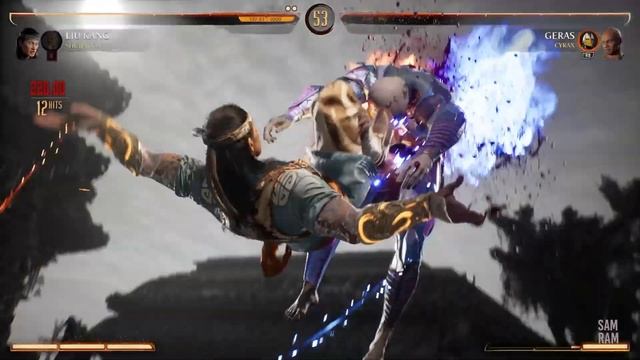 Mortal Kombat 1 - Liu Kang Vs Geras (Very Hard) смотреть онлайн
