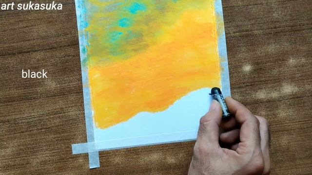 oil pastel drawing #62-CARA MENGGAMBAR SUNSET MUDAH DENGAN CRAYON - Untuk PEMULA смотреть онлайн