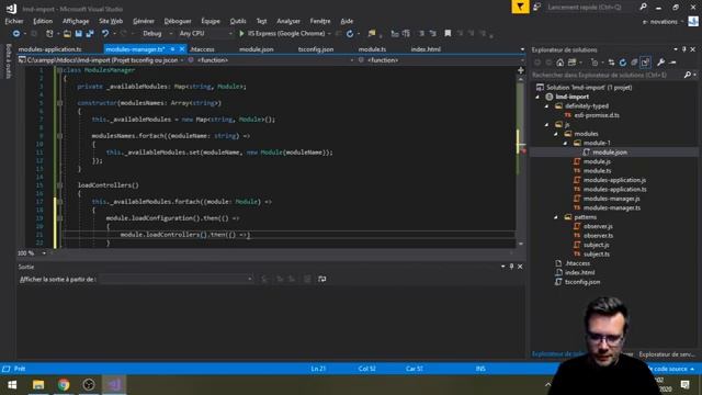 LMD - On crée une architecture modulaire (TypeScript, Modules, Promise) смотреть онлайн