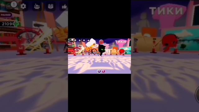 Повторяю момент из мультфильма в роблокс часть 2