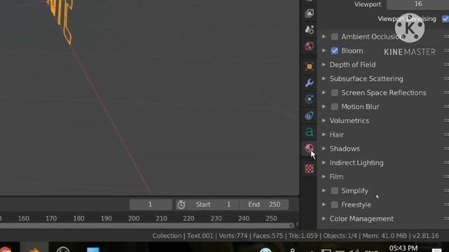 BLENDER PART-5| TEXT ANIMATION|FOR LITTLE KITE|MATHA HS MANNAMPETTA смотреть онлайн