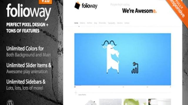 Folioway - Premium Portfolio WordPress Theme Full Download 2021 смотреть онлайн