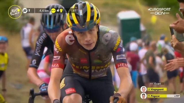 Tour de France 2022 - Vingegaard takes Yellow смотреть онлайн