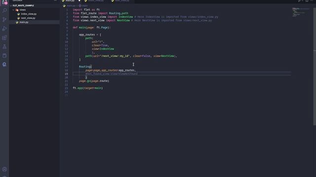 Flet Dynamic routing using flet-route смотреть онлайн
