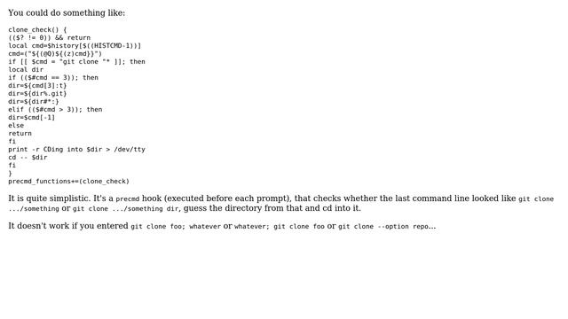 How to cd automatically after git clone? (10 Solutions!!) смотреть онлайн