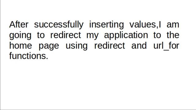 Inserting Values into Database Created Using SQLAlchemy in Flask!! смотреть онлайн