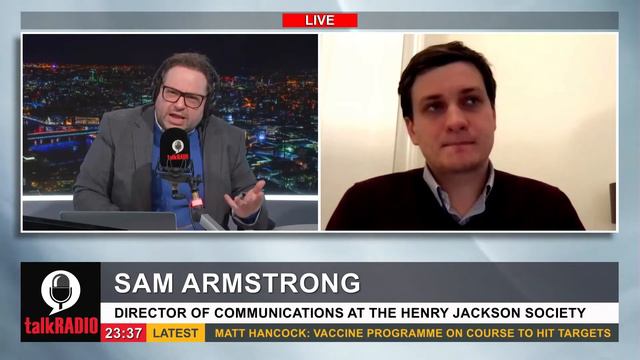 Sam Armstrong joined talkRADIO to discuss the pros and cons of the UK's Census смотреть онлайн