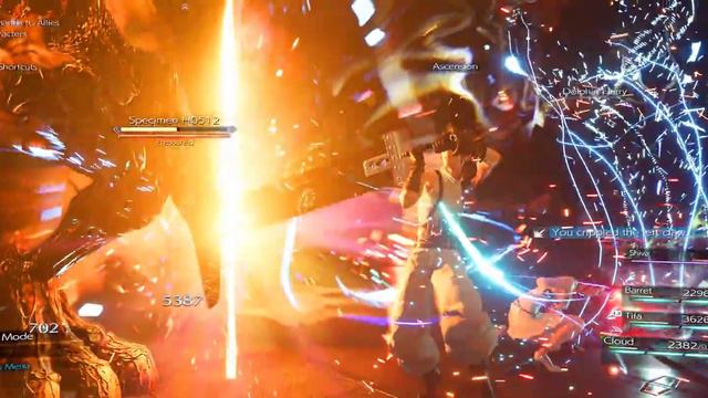 Final Fantasy VII Remake PC Only Combos Showcase смотреть онлайн