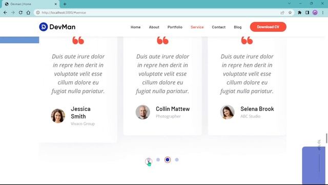 React Website Tutorial - Build a Portfolio Website using React NextJs - Fully Responsive смотреть онлайн