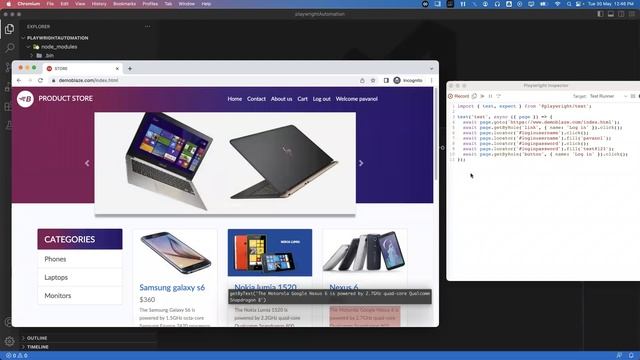 Playwright with Javascript | Record & Play Scripts In Playwright |Test Generator| Codegen | Part 6 смотреть онлайн