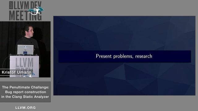 2019 LLVM Developers’ Meeting: “The Penultimate Challange: Constructing bug reports in the Clang... смотреть онлайн