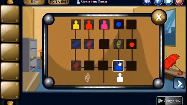 Genie Detective Office Escape Walkthrough - Genie Escape Games Walkthrough смотреть онлайн