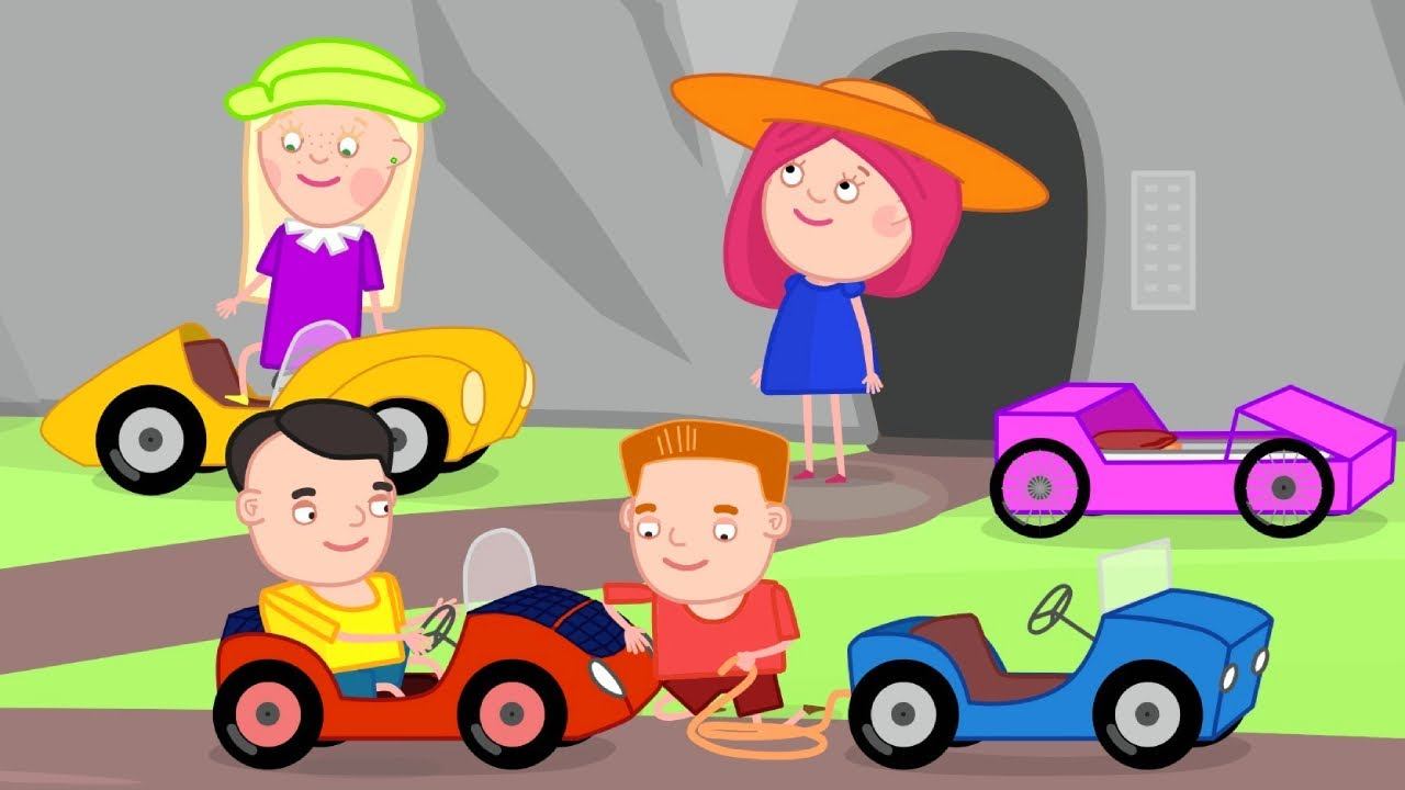 Смарта с друзьями на прогулке - Мультики для детей - Мультсериал Смарта и чудо сумка смотреть онлайн