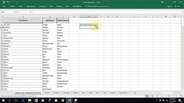 How to combine cells Concatenate cells in Excel смотреть онлайн