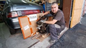 Как снять ГБЦ головку блока цилиндров с двигателя Ваз 2112-2110 16 клапанов объём 1.5. 3Часть.