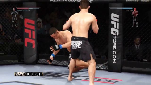 Rory McDonald KO смотреть онлайн