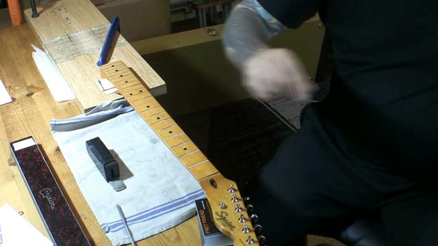 Squier Classic Vibe 50's Telecaster fret level & setup: astoundingly good guitar! смотреть онлайн