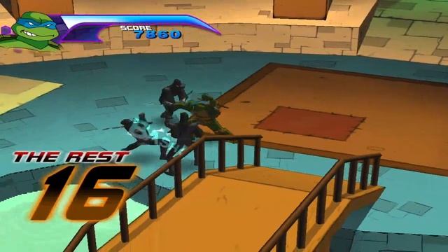 Teenage Mutant Ninja Turtles 2003 PC GAME DOJO STAGE PROGRESS (NO MIC) смотреть онлайн
