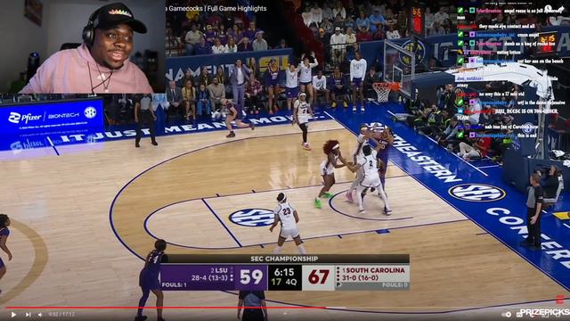 JuJuReacts To LSU Tigers Vs South Carolina GameCocks | NCAAWB Full Game Highlights