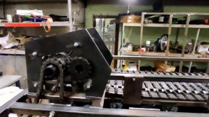 Сборка бортоповоротного снегохода