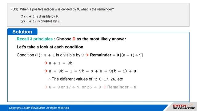 G12. General Remainders (Direct Substitution)