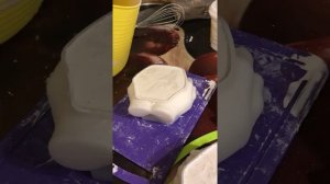 Из хобби в гипсовый бизнес. Делаю подставки и кашпо из гипса г16. Как я избавляюсь от пузырей.