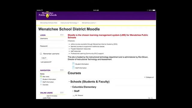 Moodle Login смотреть онлайн