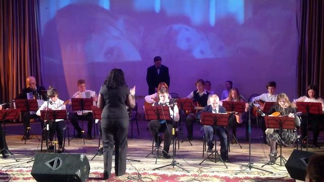 Оркестр народных инструментов (рук.Козлова Л.В.). Дербенко. "Весёлое интермеццо" смотреть онлайн