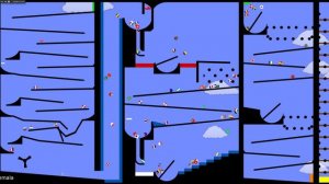 100 Countries Elimination Marble Race in Algodoo #38 \ Marble Race King