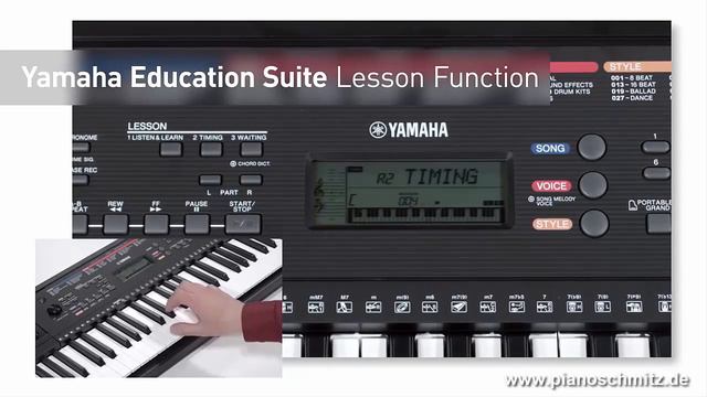 Yamaha PSR 263 - Demo смотреть онлайн